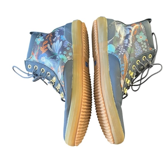 KEDS x RIFLE PAPER CO. Scout Water-resistant Boot Garden Party In Navy Multi - Picture 5 of 13